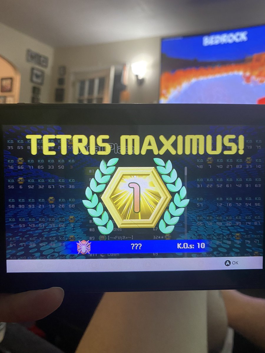 Hey @ABeerAndAGame you were right Tetris is extra difficult, it took me like 15 tries