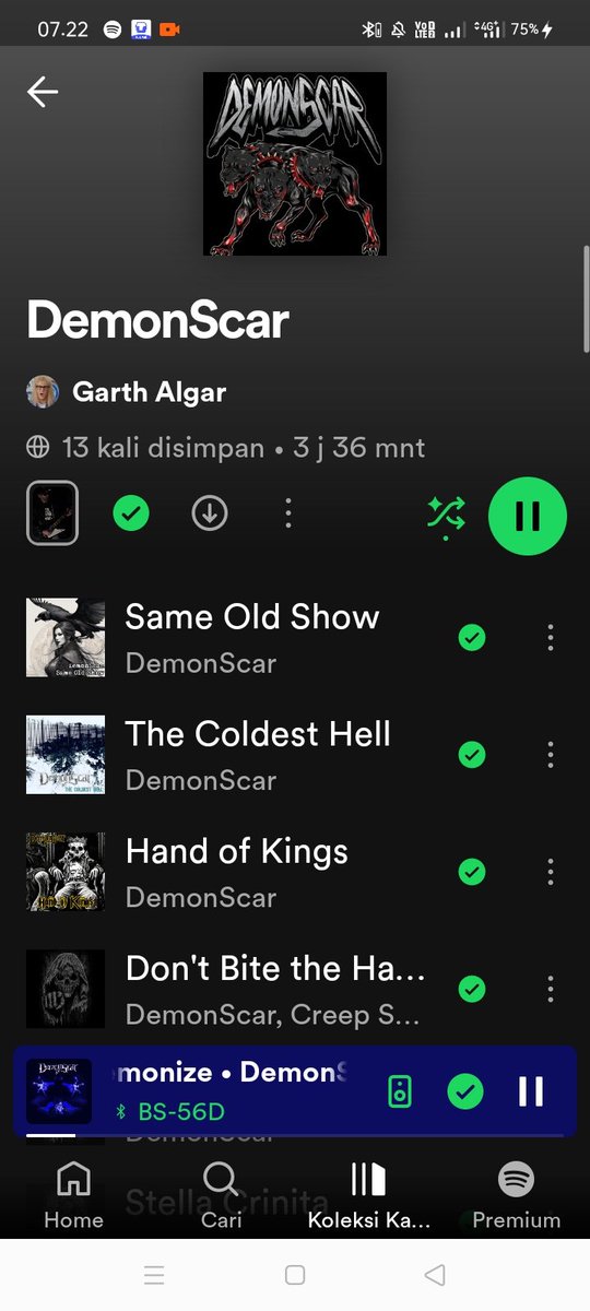 LennyOktavia3's tweet image. Good morning Tuesday with @DemonScarNYC playlist open.spotify.com/playlist/2MAxQ…
@Spotify 
🤟🏻♥️🤟🏻

First song #Demonize open.spotify.com/track/4XThg1so…