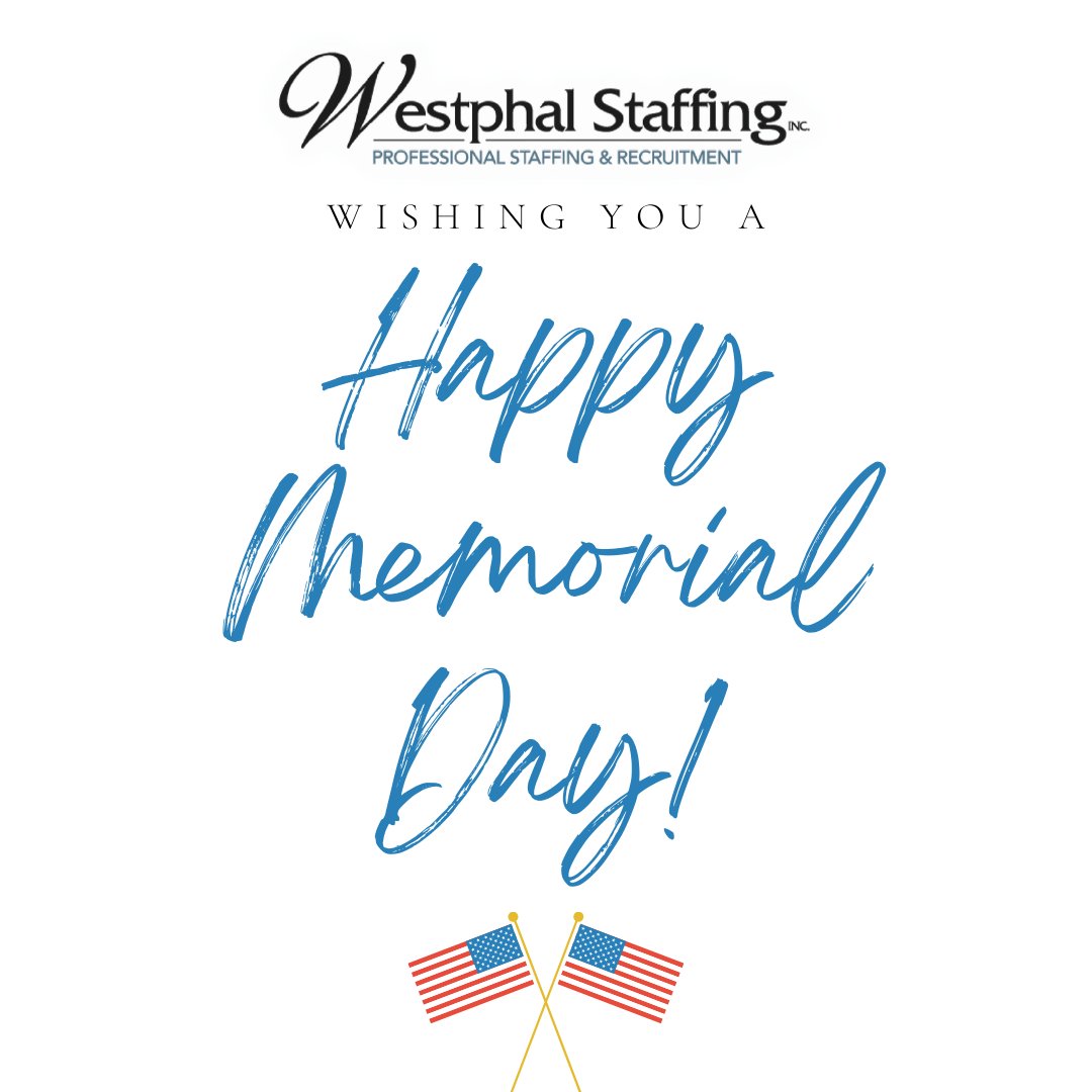 #WeRemember and honor those who sacrificed for our freedom. 🇺🇸 We hope everyone has a wonderful day with family and friends!