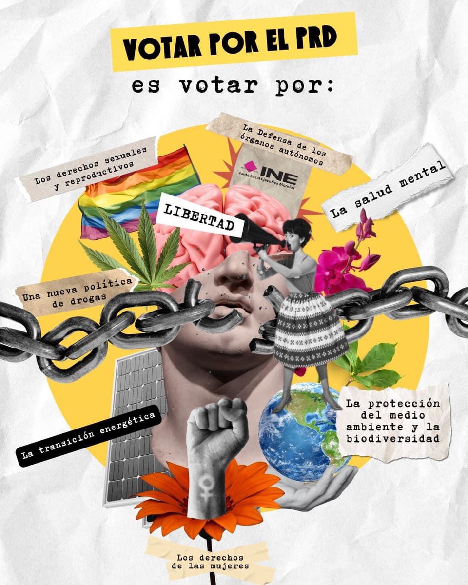 Un voto por el @PRDMexico es… (De @AminMorenoL )