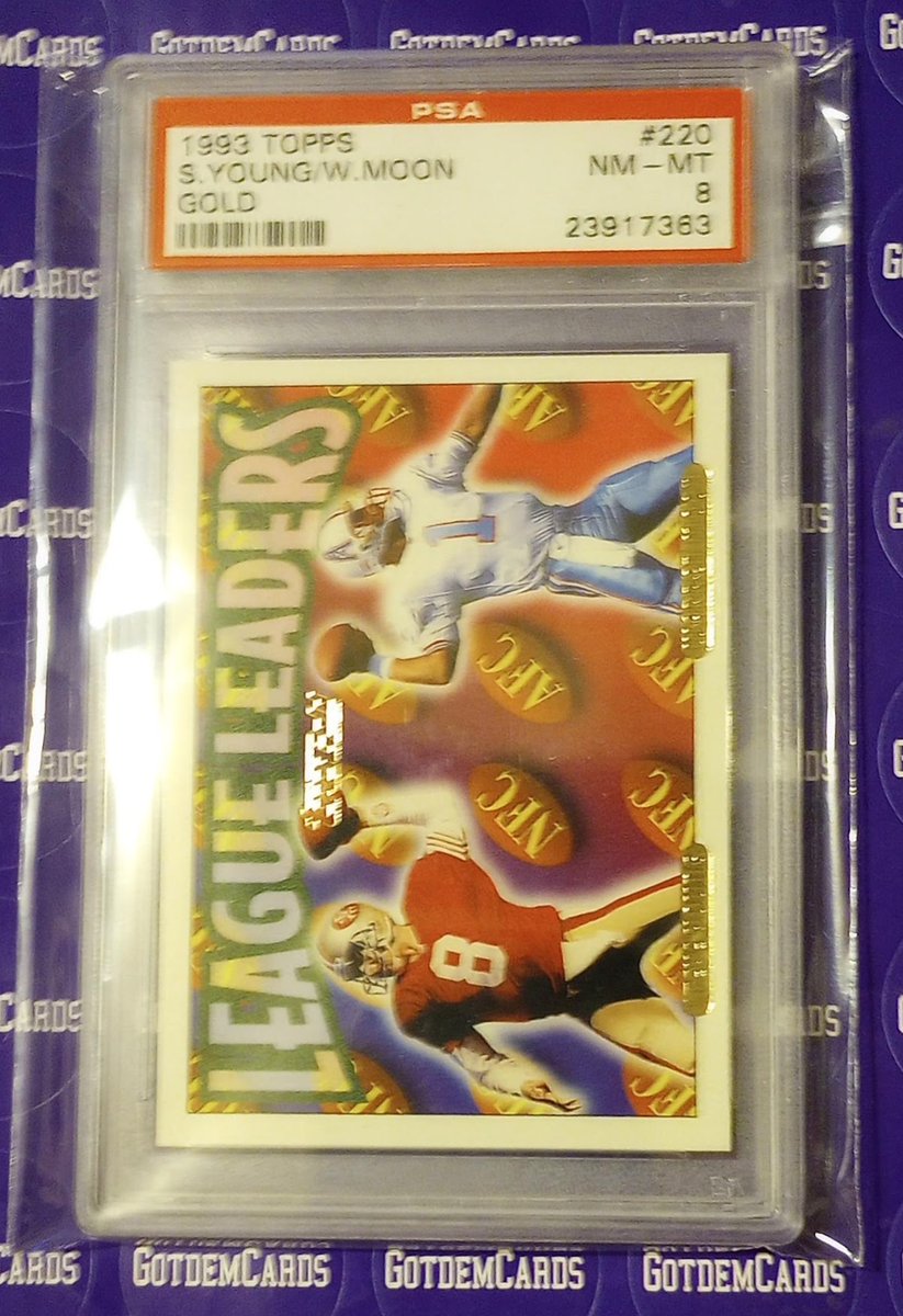 Young & Moon Gold PSA 8

Send Offers let's make a deal Best offer takes it Home🤝 

🏆Repost are amazing  
🏆Tags are always appreciated  
#TheHobbyFamily #THFpro #NFLX #MLB #football #NFL #BaseBall #baseballcards #basketball #basketballcards #NBA #NBAX
@HobbyRetweet_
#TheHobby