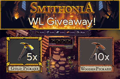 ⚔️Calling all MMORPG and MOBA gamers!

I've teamed up with @SmithyDAO to give out 5x Golden Pickaxe WL's and 10x Wooden pickaxe WL's mintable on May 31st!
- 👉Follow @SmithyDAO
- 📢RT this post
- 🤝Tag 2x frens

Winners picked in 24hrs!😎#treasurecreate
x.com/Treasure_DAO/s…