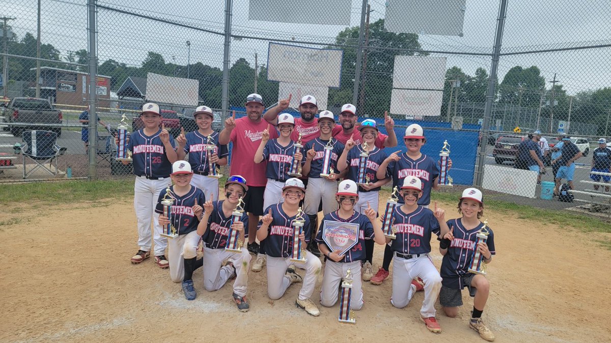 11u TWP Minutemen Blue pick up its 2nd 🏆 on the season .. Boys are coming along , great group of kids and families who make this all possible. Thank you all for a great weekend of  ❤️⚾️💙