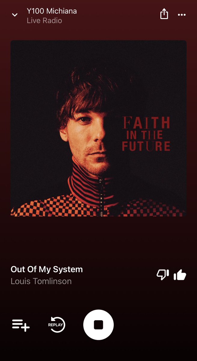 bardlover6's tweet image. Thanks @DaxOnAir @Y100Michiana_ for playing #OutofMySystem by #LouisTomlinson