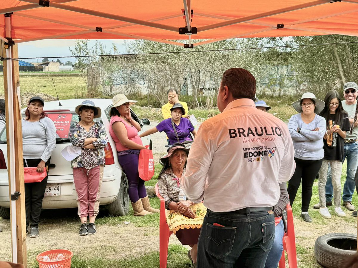 Este dos de junio, con tu voto, #Toluca va a ganar un espacio en el Congreso para luchar por un presupuesto justo y acorde a la capital del #Edoméx, aseguró <a href="/braulioalvarezj/">Braulio Álvarez Jasso</a>  candidato a la diputación local por el Distrito 2, al continuar su reeencuntro con vecinos.