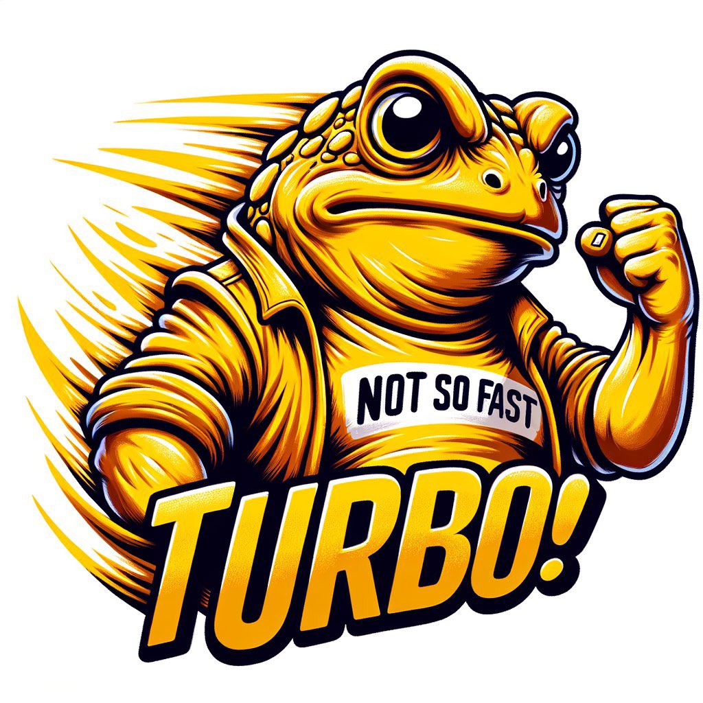 @TurboToadToken $turbo 🚀 The toad waved his fist, his inner conviction unshakable