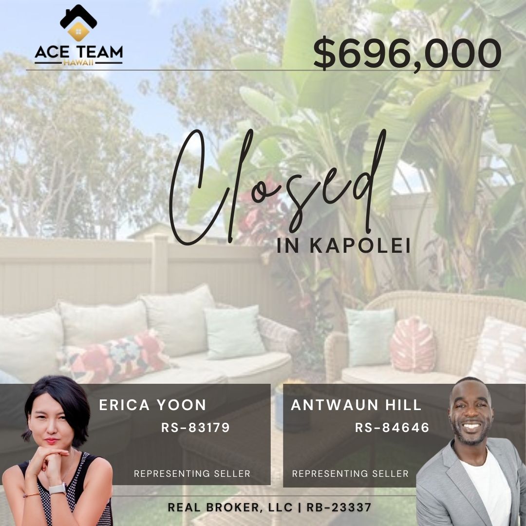 A huge congratulations to us and our amazing sellers on the successful sale of this beautiful 3-bedroom, 2.5-bathroom townhouse nestled on the scenic hills of Makakilo! 🏠✨
.
.
.
#Sold #Closed #Makakilo #Kapolei #Hawaii #AceTeamHawaii #realtor #realtorlife #Realbrokerage
