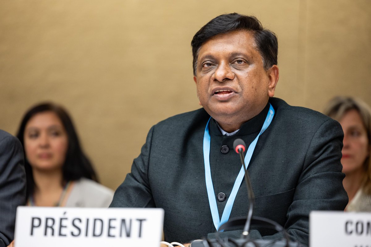 Mr Apurva Chandra from #India 🇮🇳 has been appointed as the Chairperson of Committee A at the 77th World Health Assembly #WHA77