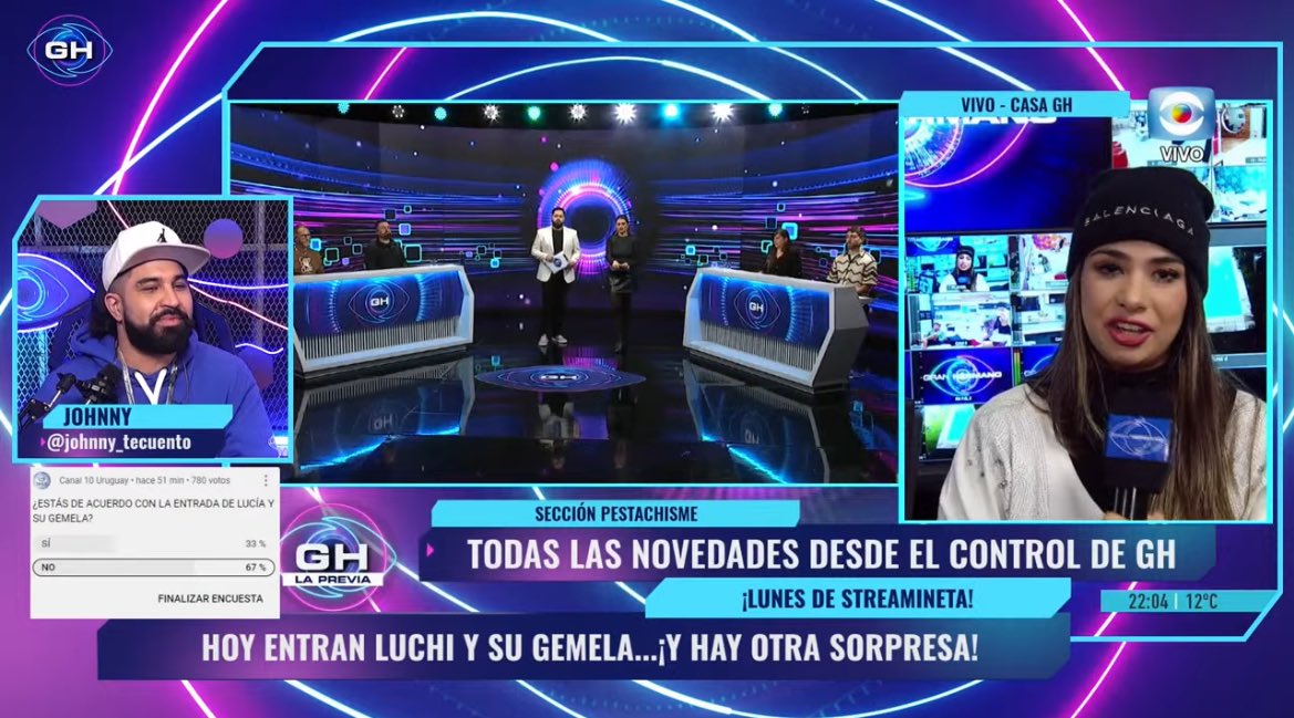 Confirma Dani en #LaPrevia de #GranHermano que hoy Santiago leerá un comunicado sobre Arturo al comienzo del programa.