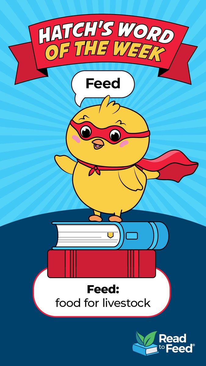 Read2Feed's tweet photo. Word of the week is #Feed. Find out what it means in our stories!!! Download the app for free access to books (link in bio). #read #readmorebooks #readersgonnaread #childrenillustration #childrensbookswelove #childrenbook #kids #kidswellness #kidsmindfulness #ReadToFeed https://t.co/Zo278w2vLX