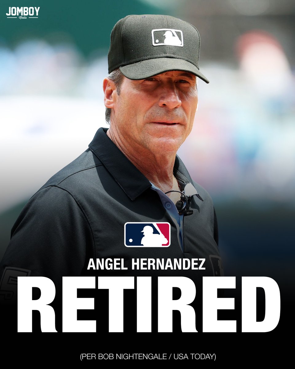 Angel Hernandez is retiring
