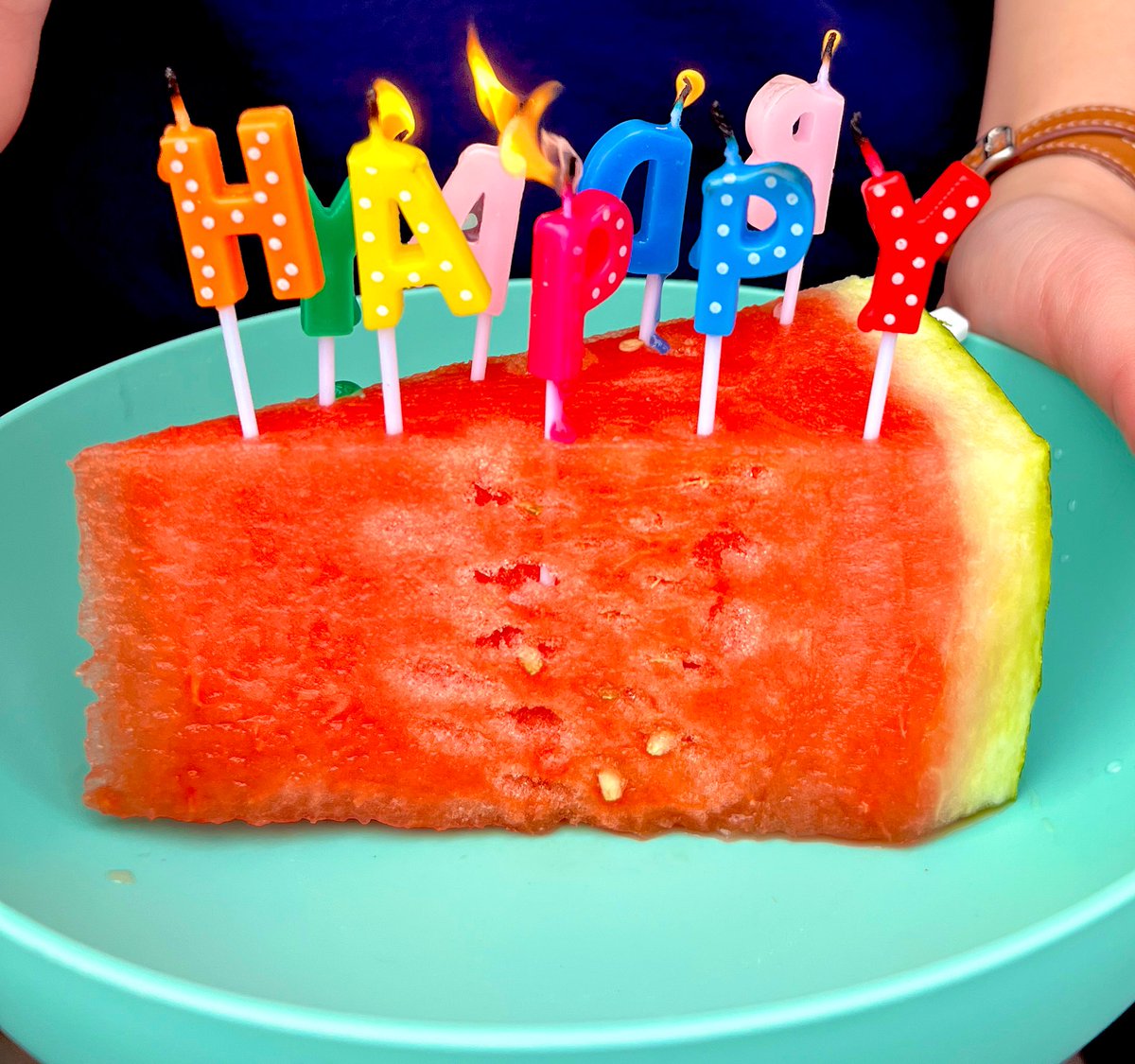 This is my birthday cake. Happy birthday to me 🍉