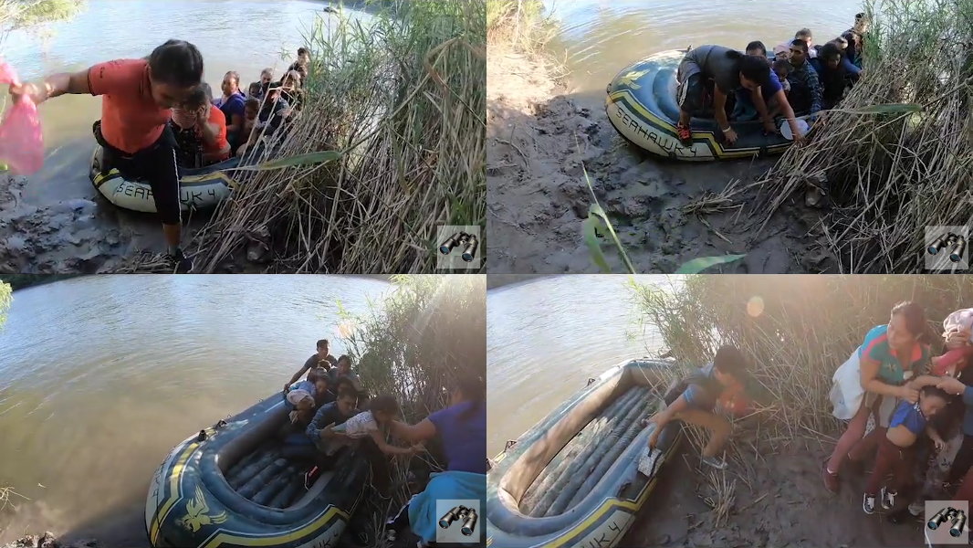 VIDEO Count How Many Bodies Exit This 4-Person Inflatable Raft in Los Ebanos, Texas - VIDEO 1 min
Answer on blog

VIDEO & BLOG theborderobserver.wordpress.com/2019/07/07/cou…

#BuildTheWall #FinishTheWall #QuikTake #borderObserver qt-wall-vid-018