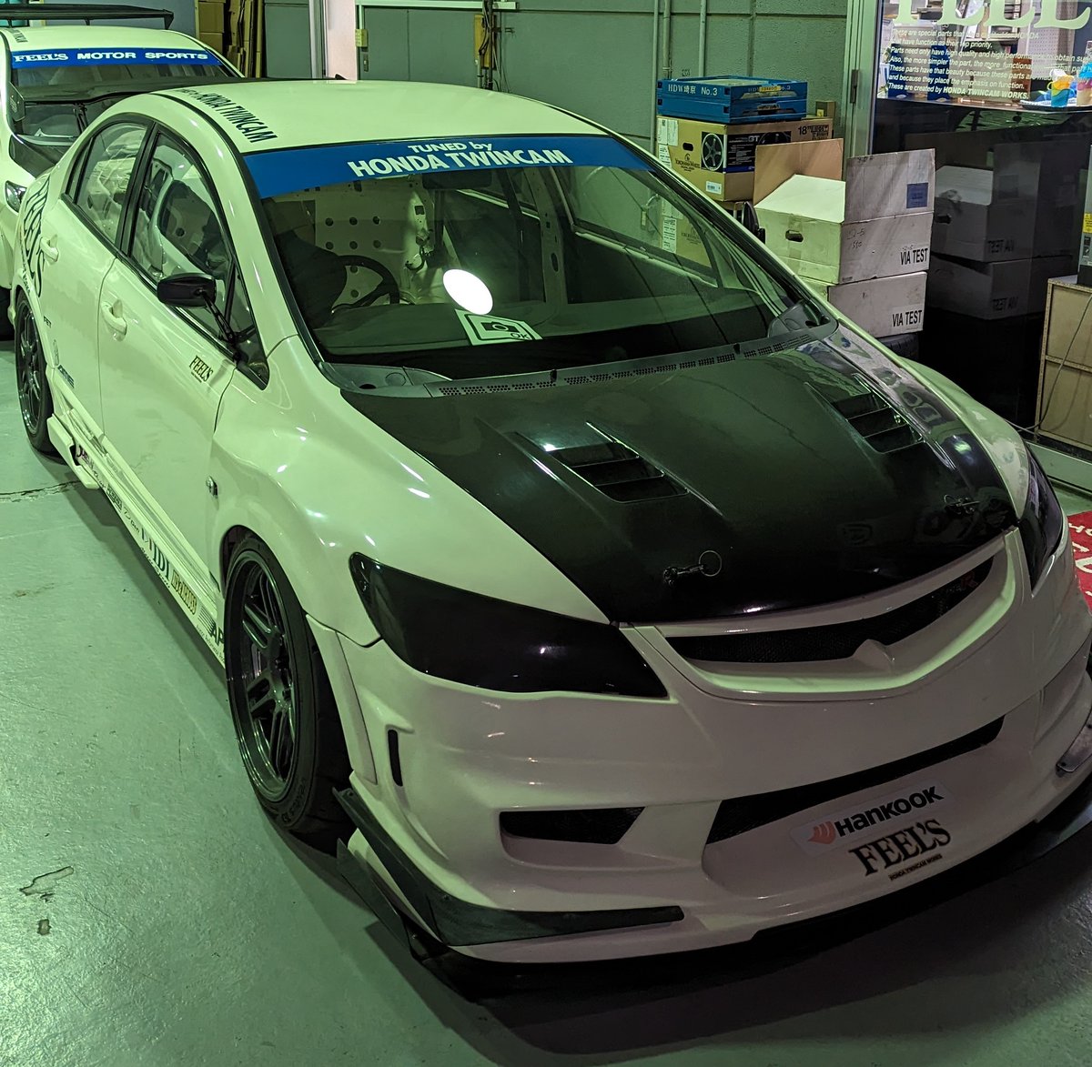 ホンダツインカムデモカー紹介】 杉並店ではシビックタイプR・FD2の