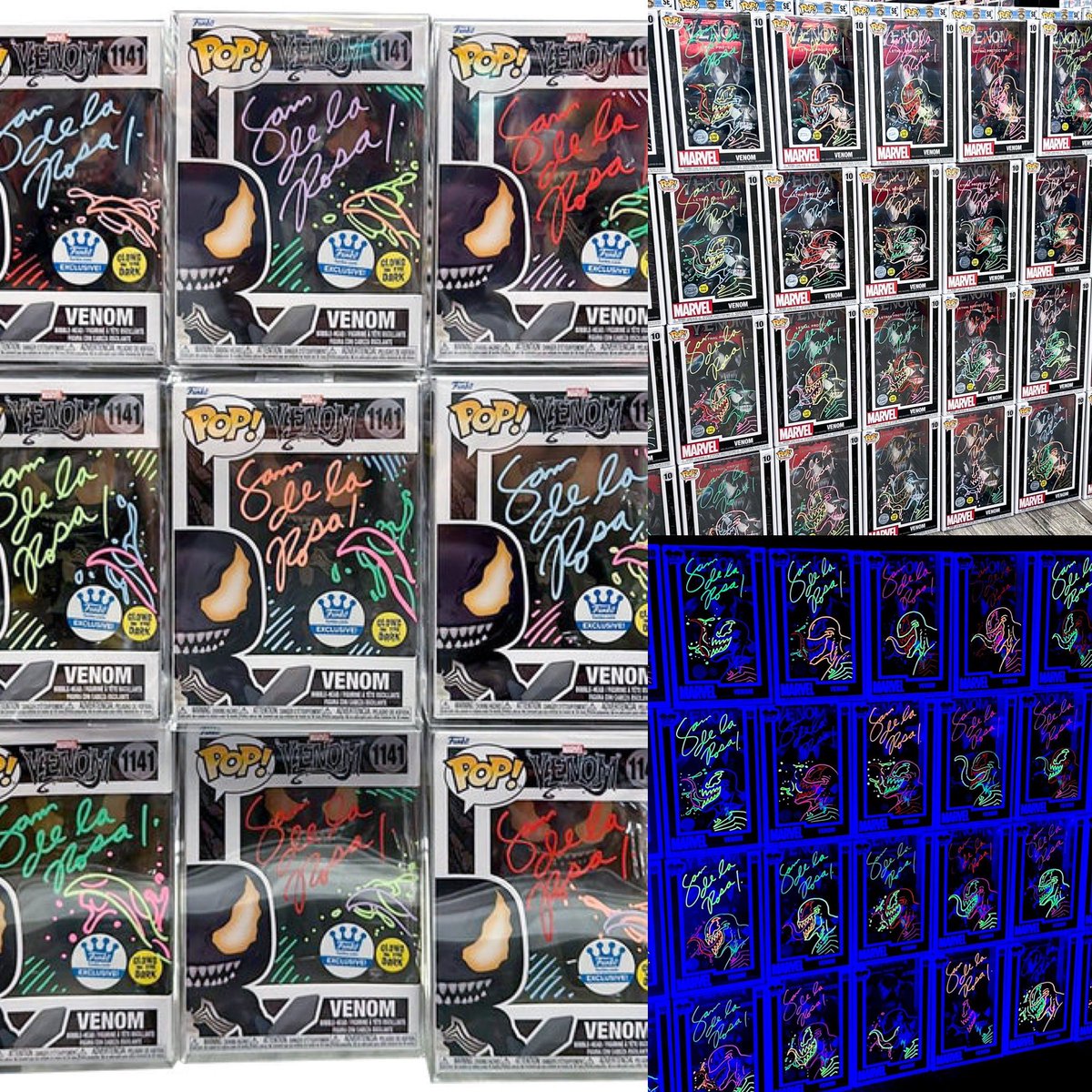 Signed Venom Pops & Comic Covers are available at @toytempleofficial! #Ad #Marvel #Venom . thetoytemple.com/collections/au… . #Funko #FunkoPop #FunkoPopVinyl #Pop #PopVinyl #Collectibles #Collectible #FunkoCollector #FunkoPops #Collector #Toy #Toys #DisTrackers