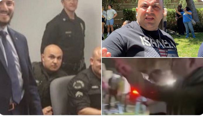 SultiZium's tweet photo. @StopArabHate @CUNY @amNewYork @UCLA @ucla @LAPDHQ @LAPDWestLA @UCPDLA
what about these guys from the #universityprotests that were possibly organized off-campus in coordination with #lapd to come to the #uclaprotest to beat up the #ucla students and protestors? https://t.co/H1KNBLwCUe