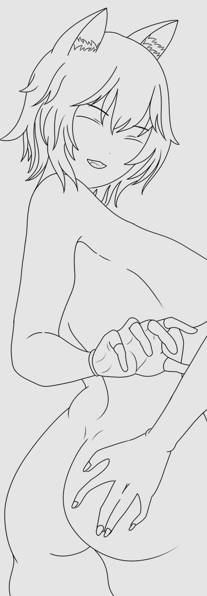 SuperRealCat's tweet photo. So happy with how this line art came out! my hand practice is def showing results! https://t.co/t4qKwPGMk4