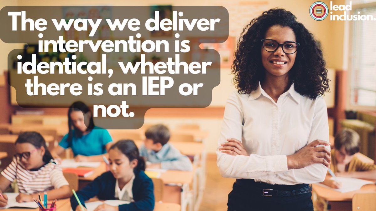 leeannjung's tweet photo. 🕺🕺🕺The way we deliver #intervention is identical, whether there is an #IEP or not. Research-based intervention for ANY #student who needs it. #LeadInclusion #EdLeaders #Teachers #UDL #TeacherTwitter https://t.co/nvgraBrtLJ