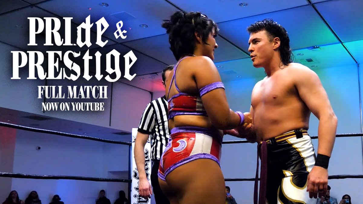 🚨𝗣𝗥𝗜𝗗𝗘 & 𝗣𝗥𝗘𝗦𝗧𝗜𝗚𝗘 𝗡𝗢𝗪 𝗢𝗡 𝗬𝗢𝗨𝗧𝗨𝗕𝗘🚨 YouTube.com/@PrideStylePro Getting ready for @PrideStylePro Change of Heart or @WrestlePrestige Alive III June 7th? Relive all the action from 𝗣𝗥𝗜𝗗𝗘 & 𝗣𝗥𝗘𝗦𝗧𝗜𝗚𝗘 right now on YouTube!