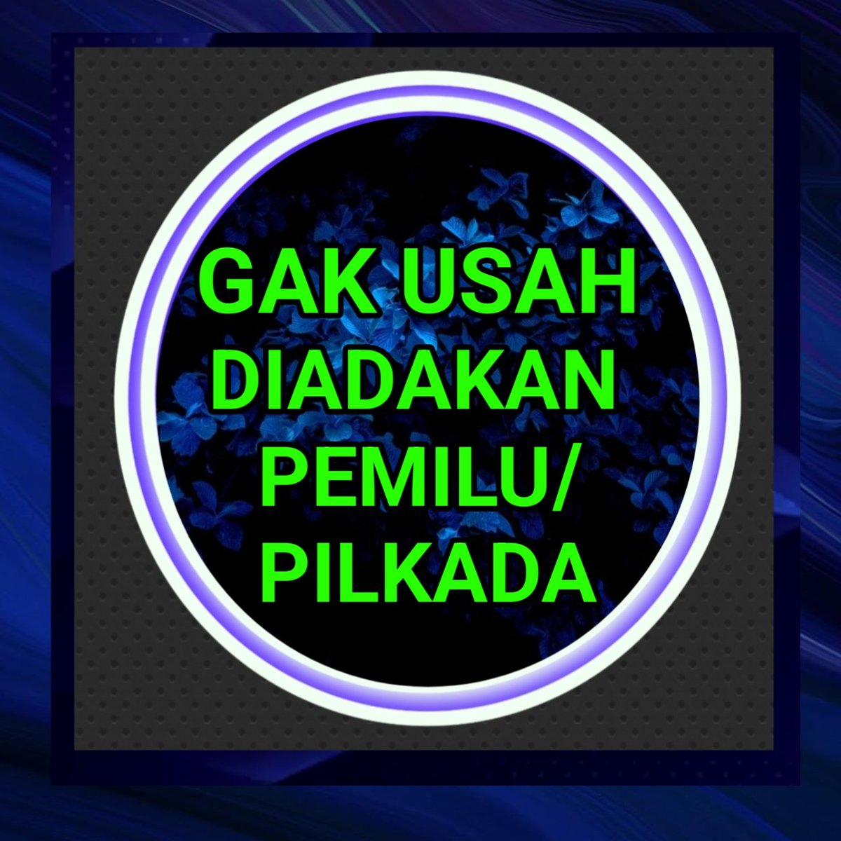 Berkuasa lagi, korupsi lagi, menguras SDA sama kroni2nya RRC vangke !
Ga bosen loe berbuat buruk kpd rakyat negeri tempat kamu lahir?
#ToxicNepotismeDiPilkada 
#ToxicNepotismeDiPilkada 
Tunjuk aja hidung  keluarga si bedebagh biar gak perlu biaya Pilkada yg terus dicolong dia.