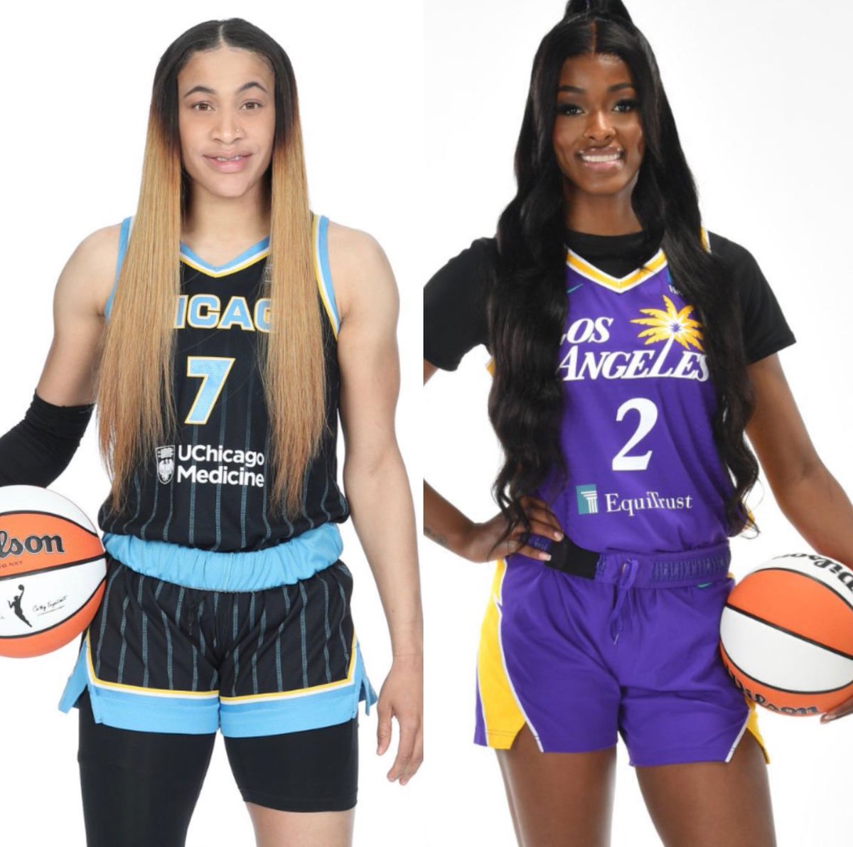 Chennedy Carter and Rickea Jackson averaged the most points per game by any player coming off the bench during the first two weeks: Chennedy Carter (Chicago) ⤵️ 9.8 PTS | 3.3 RBS | 1.8 AST in 15.5 MIN Rickea Jackson (Los Angeles) 9.8 PTS | 2.4 RBS | 54.5% FG in 23.2 MIN