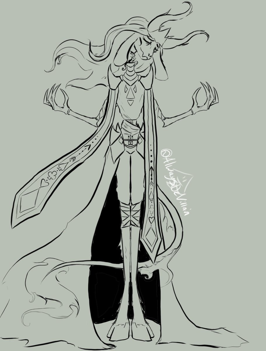 AlwaysDeVillain's tweet photo. Wip of a certain prince 
But it’s best you call him king
#asriel #undertale_au #undertale #creaturetale https://t.co/rXdhj3GkjL