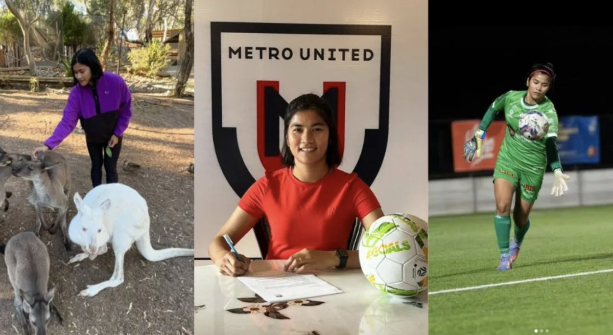 .@EPanthoi becomes first #Indian woman to play professional #football in #Australia Read Here: theaustraliatoday.com.au/panthoi-become… @DrAmitSarwal @Pallavi_Aus @AlboMP @AustradeIndia @MetroUnitedWFC @PMalinauskasMP @TKoutsantonisMP @joe_szakacs @HCICanberra @AusHCIndia @ShailendraBSing