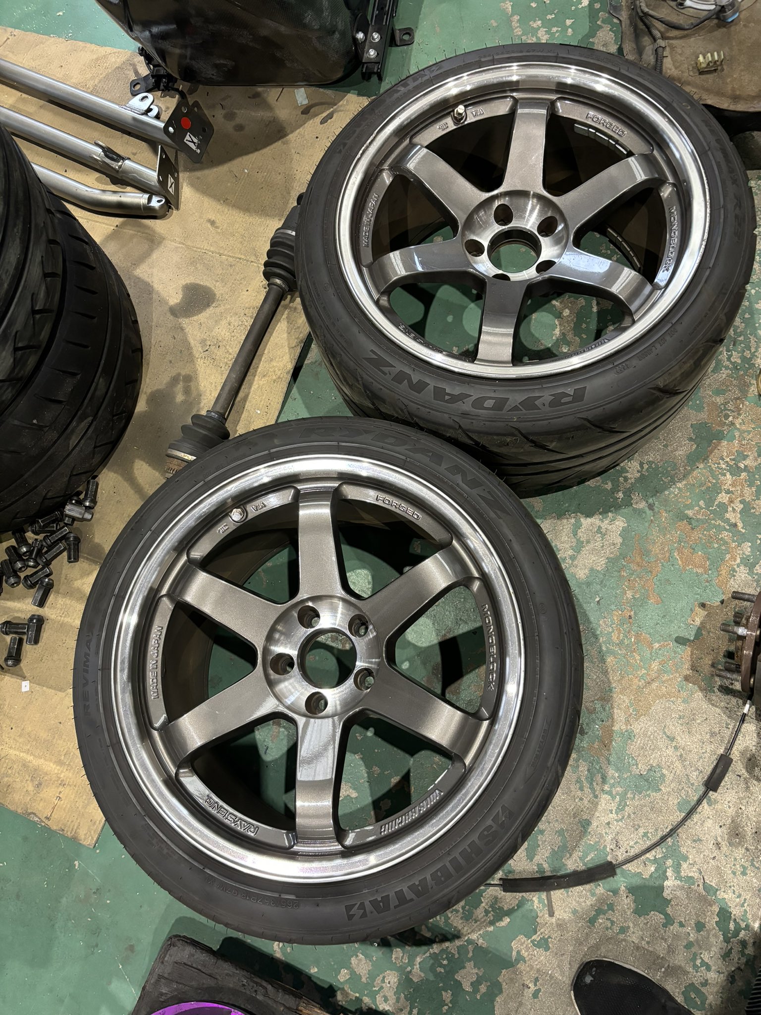 RAYS 【値下げ】RAYS NE24 10.5J +15 265/35 GTR ニスモ NE24 10.5J +