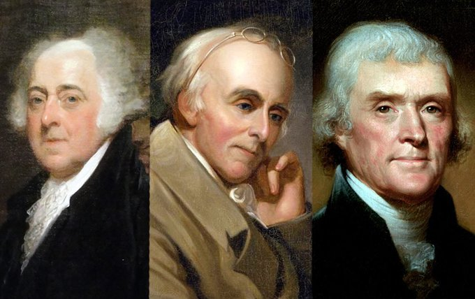 TammiMinoski's tweet photo. #OTD 1813: #ThomasJefferson initiated a renewed correspondence with #JohnAdams, writing to inform him that their mutual friend, Dr. #BenjaminRush had died. https://t.co/fTntixmHsx #FoundingFathers https://t.co/pXQLnDjncZ