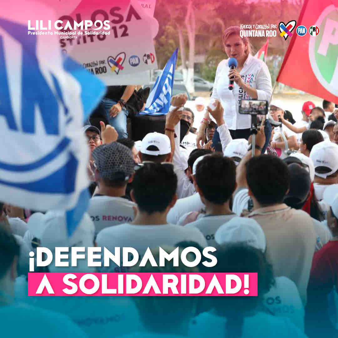 En esta elección vas a decidir tu futuro. No dejes en manos de la corrupción todo lo que hemos avanzado durante estos 3 años. Este 2 de junio vota por más oportunidades de empleo, vota por más becas deportivas, ¡vota Lili Campos! #JuntosRenovamos