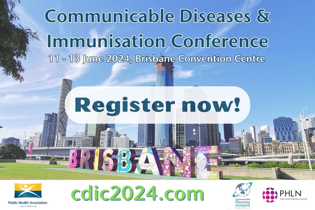 2 weeks until #CDIC2024! Join us in Brisbane and learn to empower health & protect communities through #DiseaseControl & #Immunisation. Register now: cdic2024.com/registration