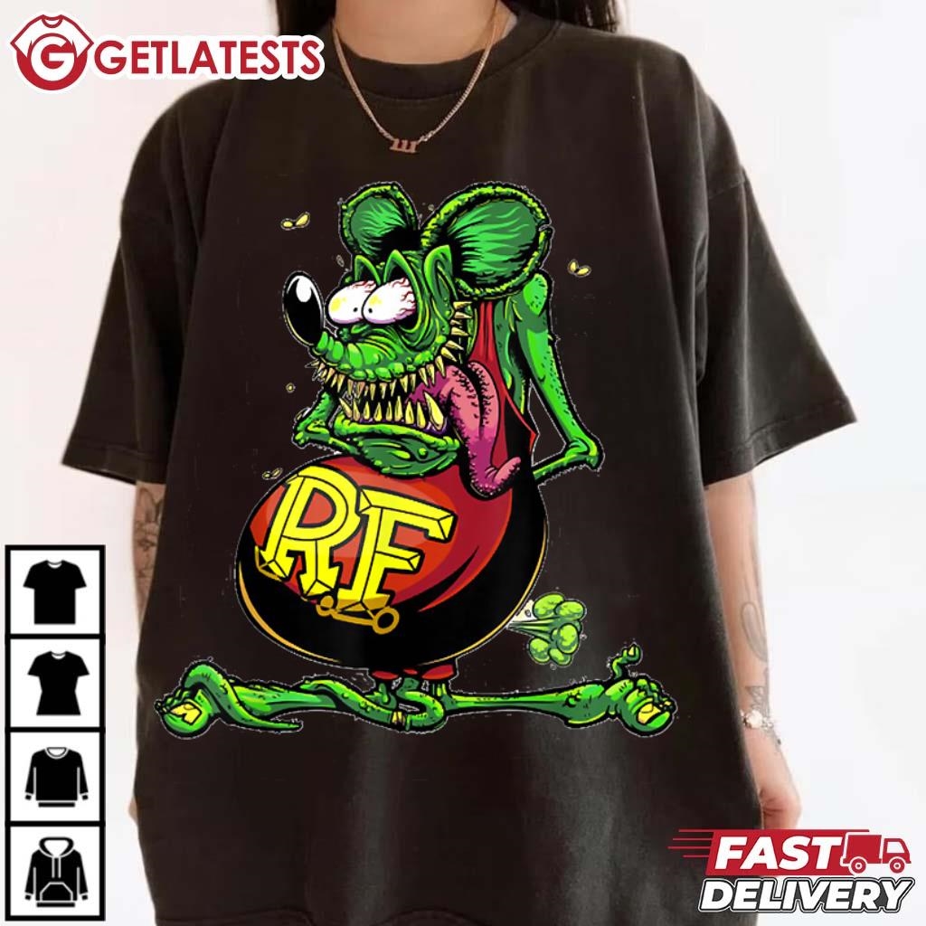 Rat Fink The Art of Ed Big Daddy Roth T-Shirt #RatFink #edroth #getlatests getlatests.com/product/rat-fi…