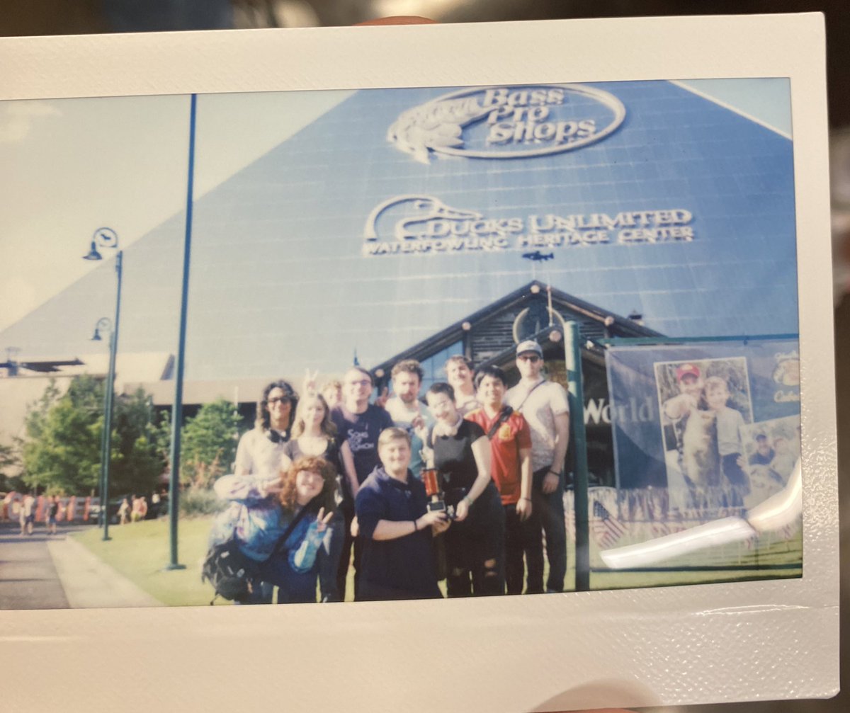 #hsnct bass pro pyramid, we meet again. We brought a friend (trophy).