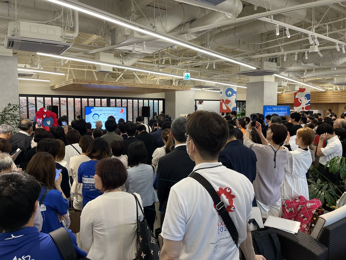 CdleOsaka's tweet image. #TEAMEXPO #CDLE大阪　#AITeC
始まりました　午後からブース出展します