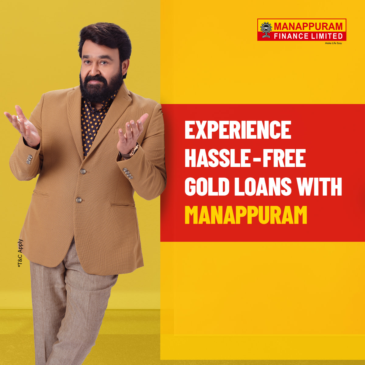 Manappuram Gold Loan is your opportunity to fulfill your wishes in the minimum time period. Hurry up!

Apply here: bit.ly/3C27Txh

*T & C Apply

#ManappuramFinance #instantgoldloan #gold #goldrate #goldupdates #personalloan #finance #loan #businessloan #mortgageloan