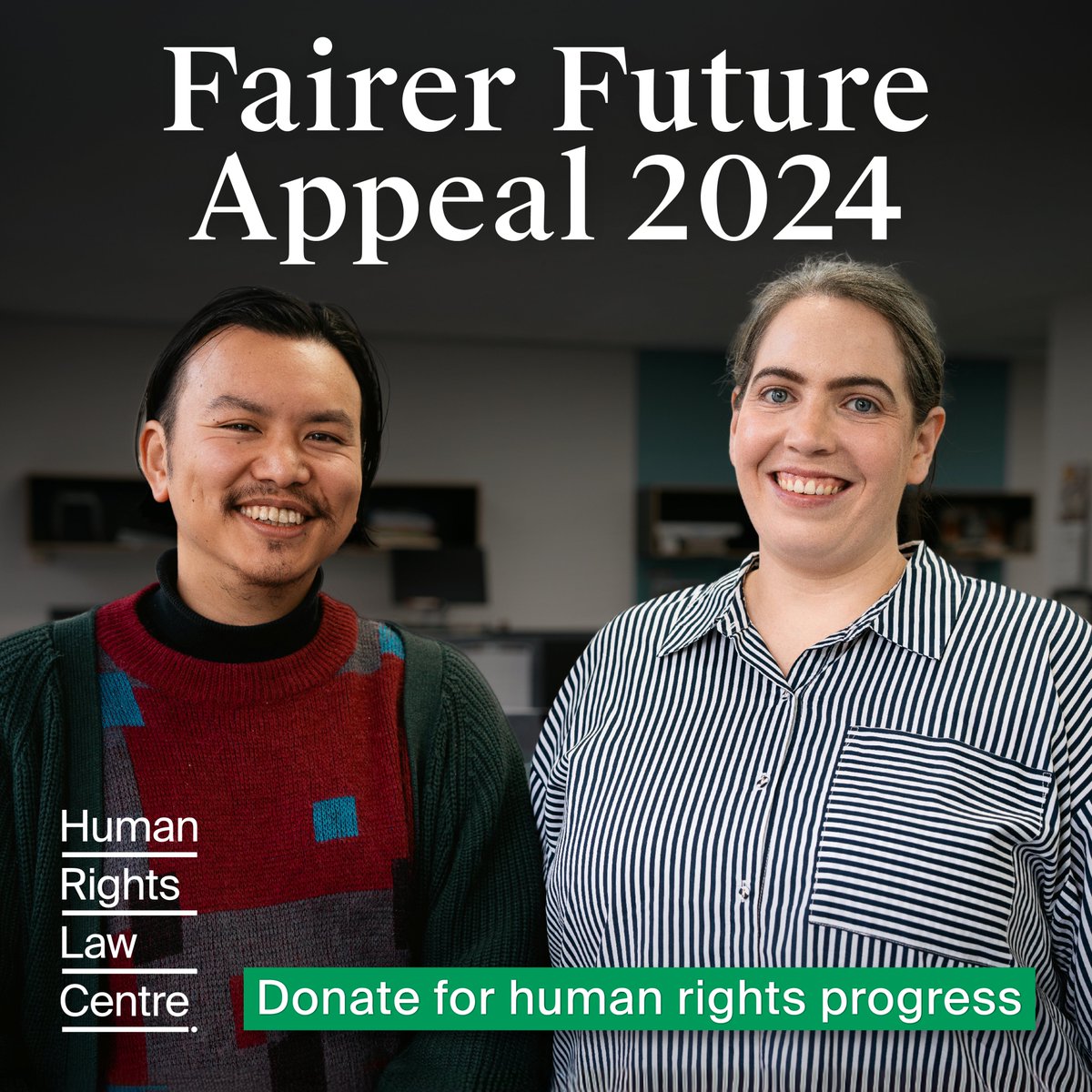 From standing up to #ProtectProtest, to fighting attacks on migrant and refugee communities, to defending whistleblowers, we need to sustain the fight for human rights progress. This year we want to raise $200,000 for our Fairer Future Appeal. Donate now: support.hrlc.org.au/2024-appeal
