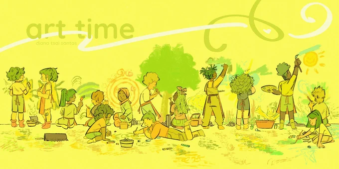 It's art time! 