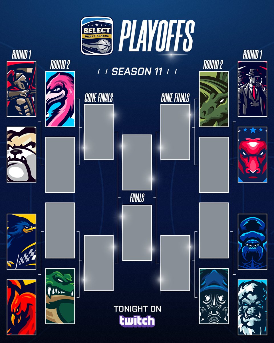 SIBA G League (@sibagleague) on Twitter photo Season 11 Playoffs start TONIGHT at 10 est.
<a href="/SelectRunners/">Richmond Road Runners🦤</a> vs <a href="/SelectPhoenix/">Arizona Phoenix 🦅</a>
<a href="/SelectToros/">WR Toros</a> vs <a href="/SelectKingPins/">Brooklyn Kingpins 🗽</a>
Runners stream: twitch.tv/hoodiebxards
Phoenix stream: twitch.tv/itz_benjiiii
Toros stream: twitch.tv/genetuff
Kingpins stream: twitch.tv/goodluckmari Season 11 Playoffs start TONIGHT at 10 est.
<a href="/SelectRunners/">Richmond Road Runners🦤</a> vs <a href="/SelectPhoenix/">Arizona Phoenix 🦅</a>
<a href="/SelectToros/">WR Toros</a> vs <a href="/SelectKingPins/">Brooklyn Kingpins 🗽</a>
Runners stream: twitch.tv/hoodiebxards
Phoenix stream: twitch.tv/itz_benjiiii
Toros stream: twitch.tv/genetuff
Kingpins stream: twitch.tv/goodluckmari