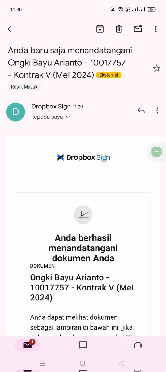 Rejeki masih di sini..