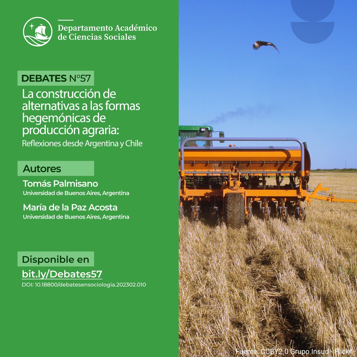 Revista Debates en Sociología - PUCP tweet media