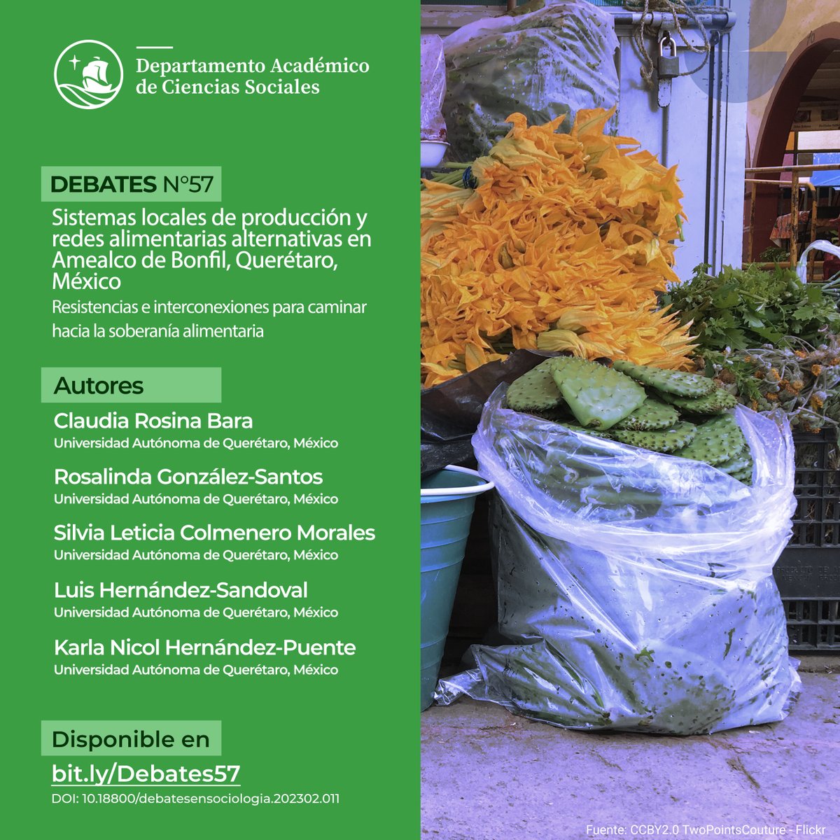 Revista Debates en Sociología - PUCP tweet media