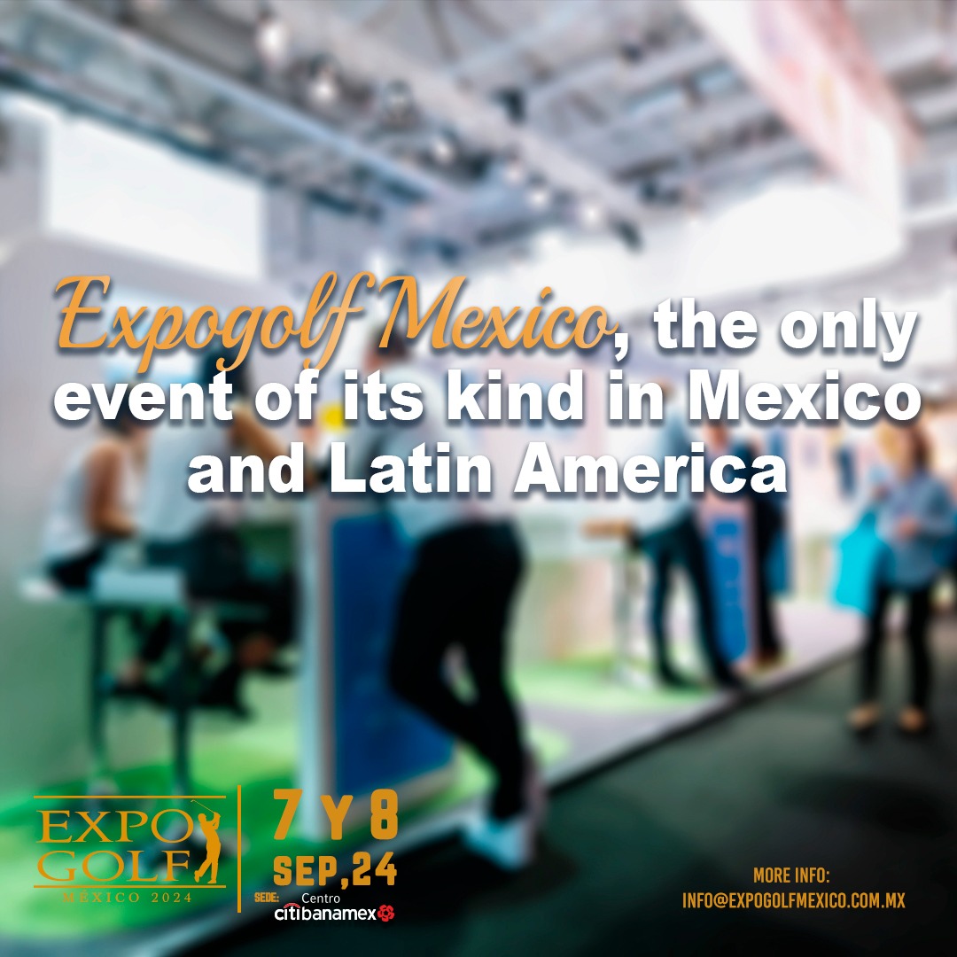 Do you want to expand your business or grow your customers to Mexico and Latin America in everything related to the golf industry? Don't miss the opportunity to have your stand on September 7 and 8 at Centro Citibanamex CDMX at Expogolf Mexico,  textme:wa.me/5213324548991