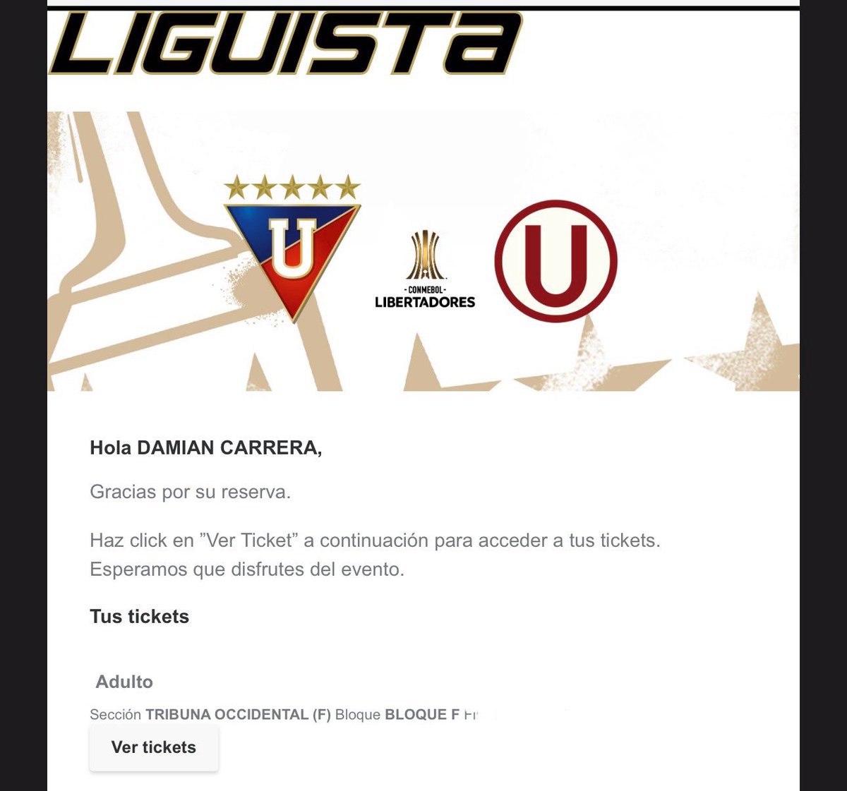 DacoCarrera99's tweet photo. Hola gente. Voy a sortear una entrada a TRIBUNA OCCIDENTAL para el partido de mañana LDU VS UNIVERSITARIO. Lo único que deben hacer es seguirme y dar like y Rt a esta publicación y están participando. El sorteo termina mañana 9:00AM Y ganador lo doy a las 10:00AM 🔴⚪️🔴 https://t.co/d4v56l2mIV