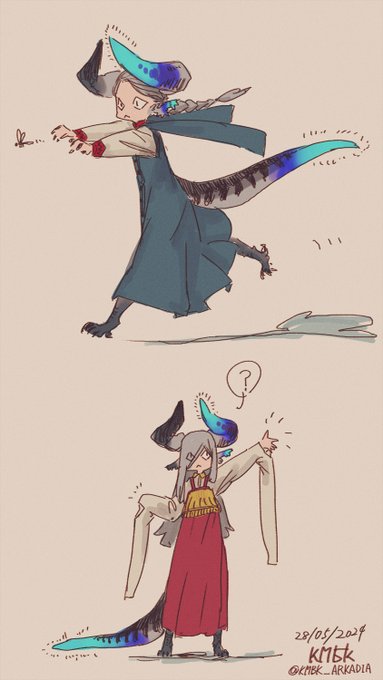 「dragon girl dragon horns」 illustration images(Latest)