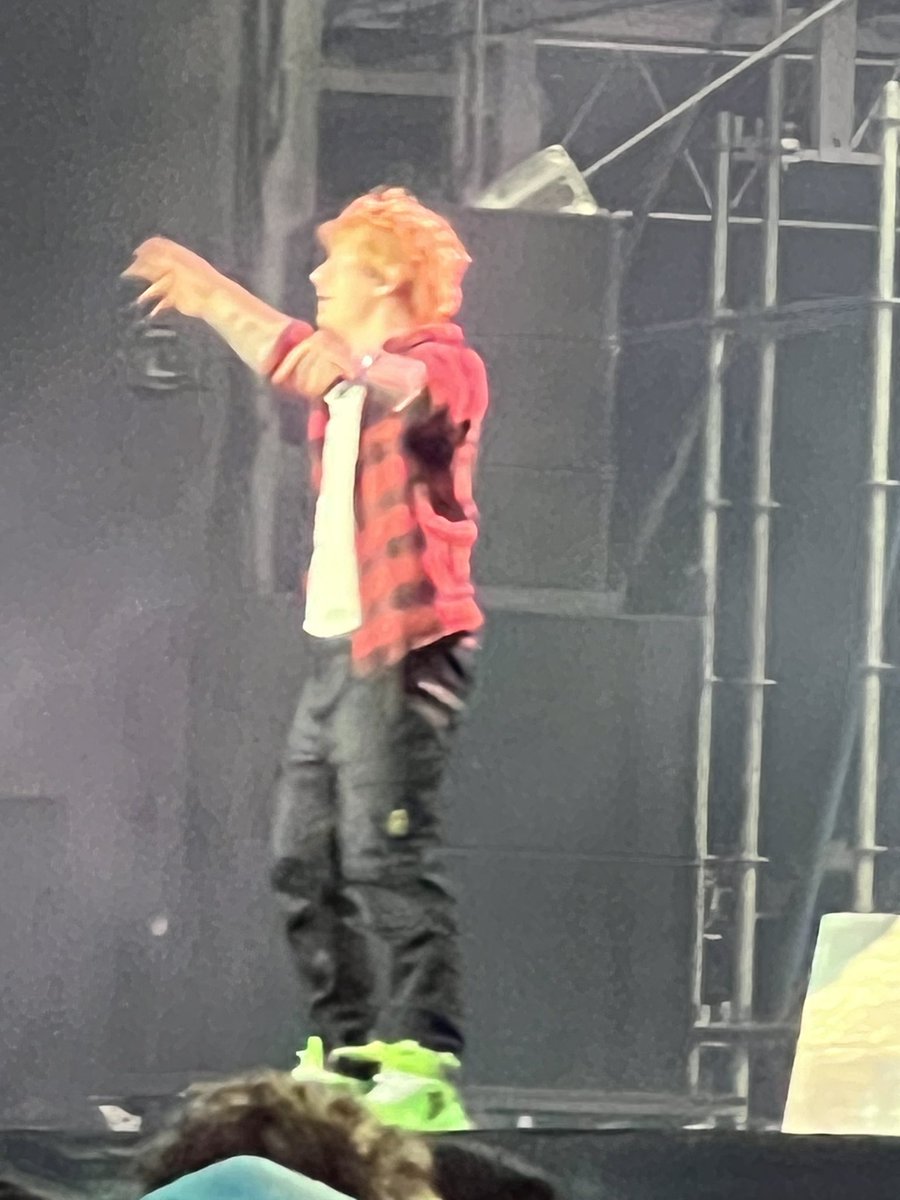 RyderDeMaria's tweet image. More Ed Sheeran/BottleRock content from yesterday.