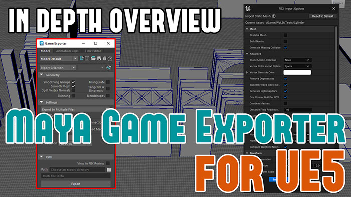 GameLevelDesign's tweet image. If you want to learn how to use Maya's Game Exporter and all the options you need to know about?

I covered it here: In-Depth Overview: How to Batch Export Using Maya Game Exporter for #UE5/#UE4. 

Link: worldofleveldesign.com/categories/3d-…
