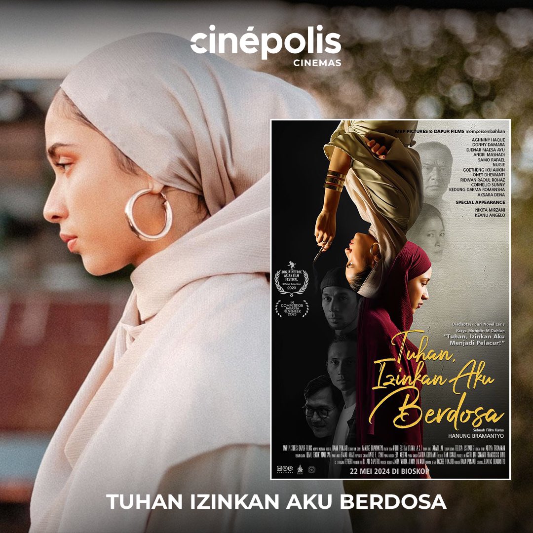 Film minggu lalu belum sempet kamu tonton? Jangan sedih, semua masih tayang di Cinépolis Cinemas. Gas ngeng tonton dan book tiket nontonmu di website serta aplikasi Cinépolis Indonesia. #CinepolisID