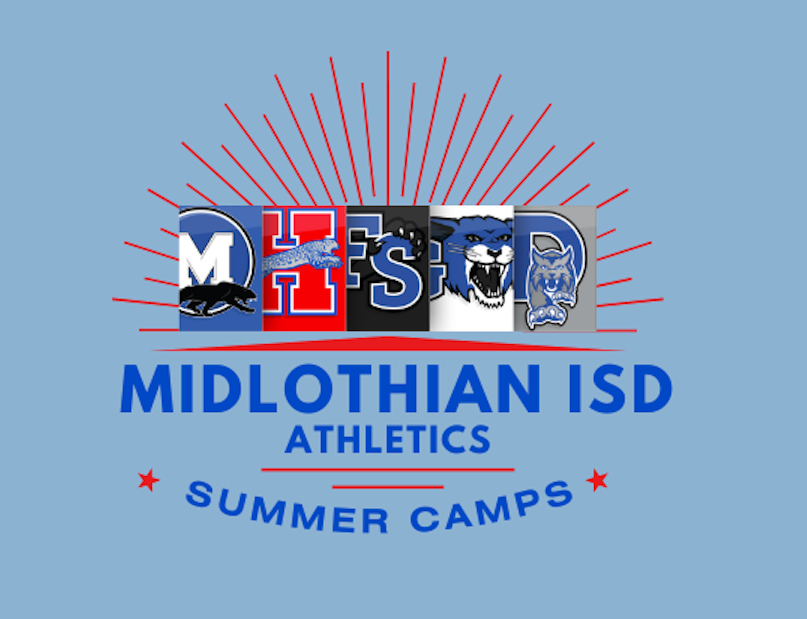 Our Summer Camps begin tomorrow! Don't worry if you haven't registered online...walk-up registrations are welcomed! Click the link to see a full list of camps dates & times! Here's to Summer 2024!! midlothianisd.org/departments/at…