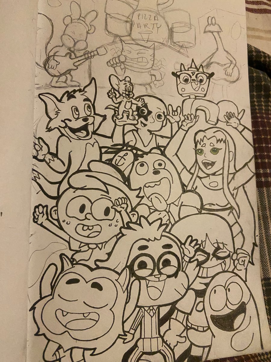 Finishing up a 2020 Cartoon Network inktober prompt