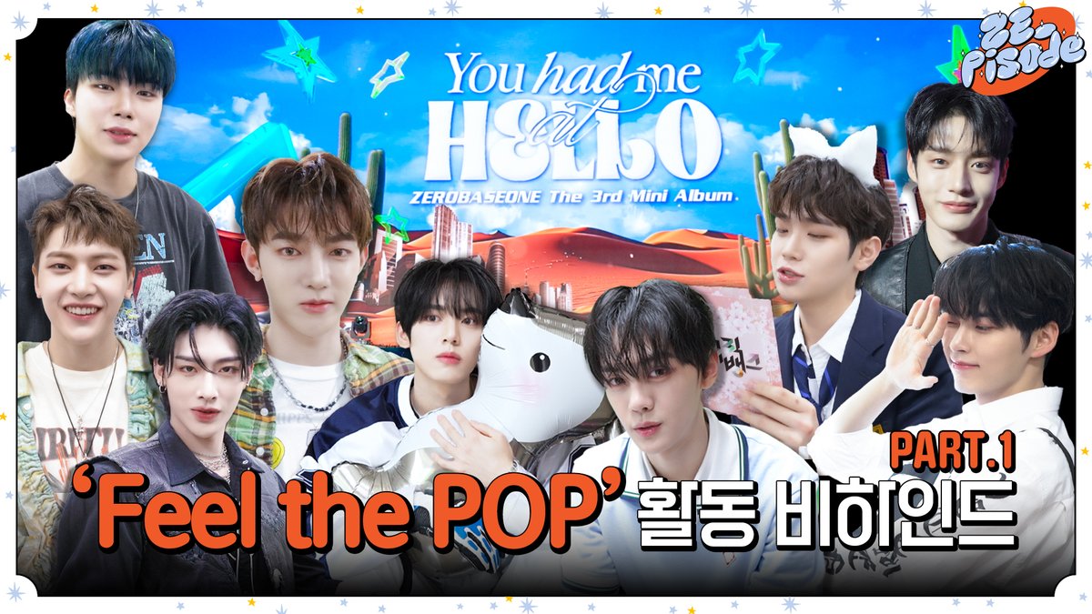 _📹 [ZE_pisode] ZEROBASEONE (제로베이스원) 'Feel the POP' Comeback Week Behind 🔗 youtu.be/jwqOvhYA6VE #ZEROBASEONE #ZB1 #제로베이스원 #You_had_me_at_HELLO #FeelthePOP #ZEROBASEONE_FeelthePOP